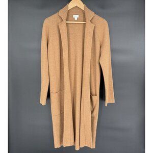 J. Crew Factory Tan Open Front Cardigan